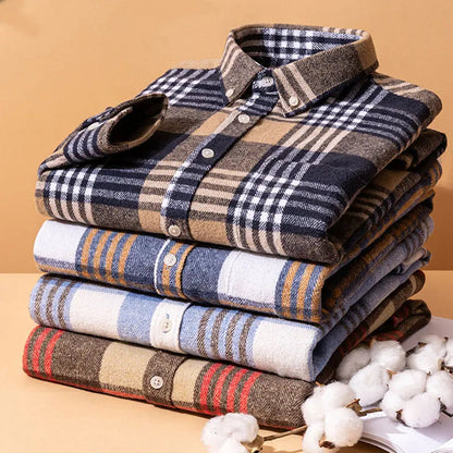 Rothwell Premium Cotton Flannel Shirt