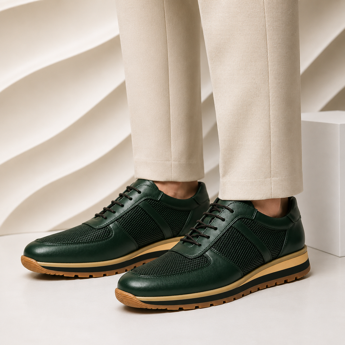 Marciano Premium Cowhide Leather Sneakers