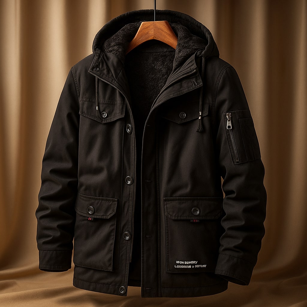 Kyle Casual Hooded Jacket