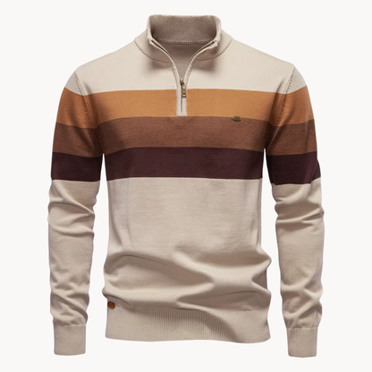 Burk Stylish Quarter-Zip Sweater