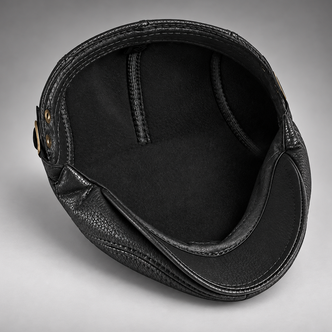 Hudson Leather Driving Cap