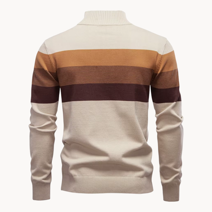 Burk Stylish Quarter-Zip Sweater