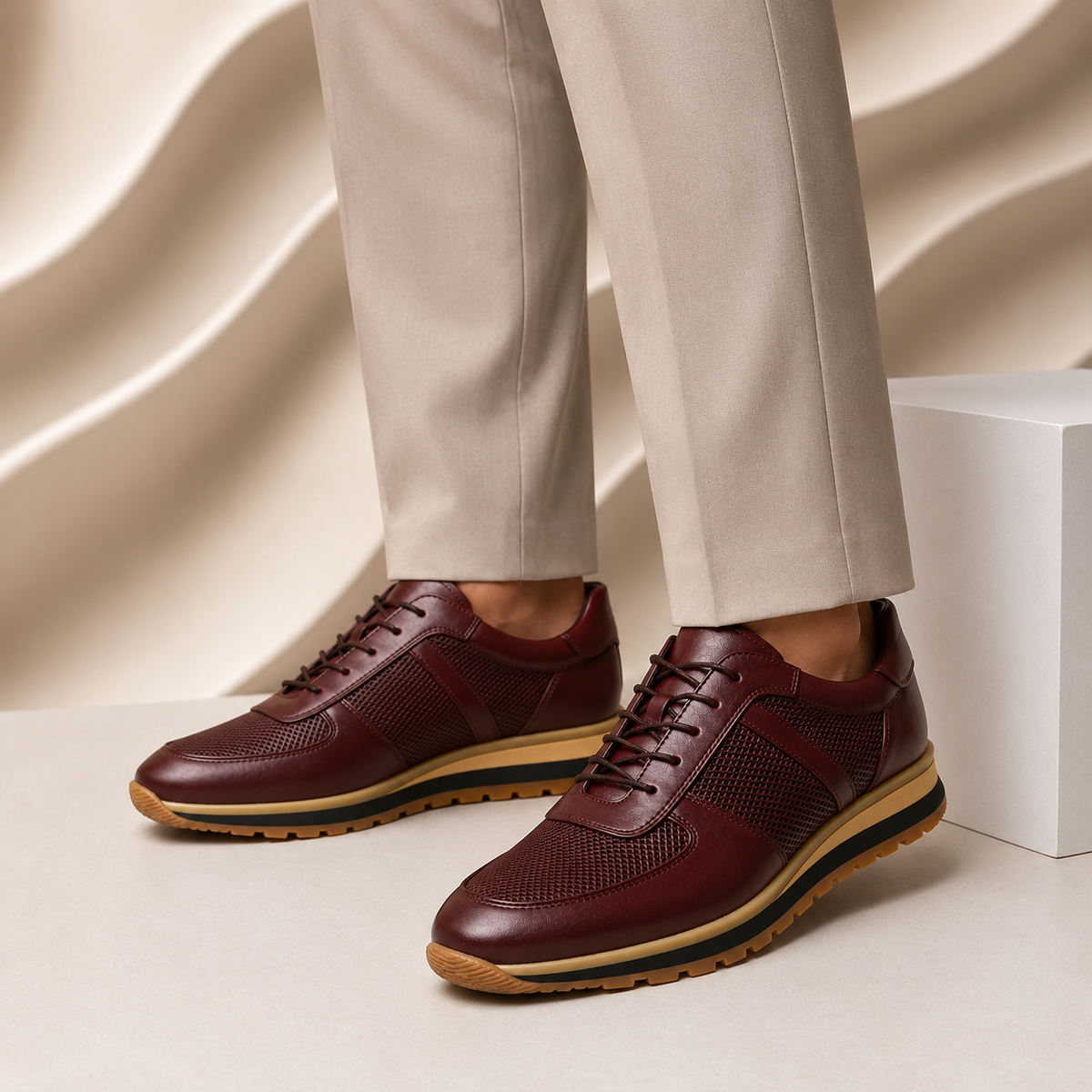 Marciano Premium Cowhide Leather Sneakers