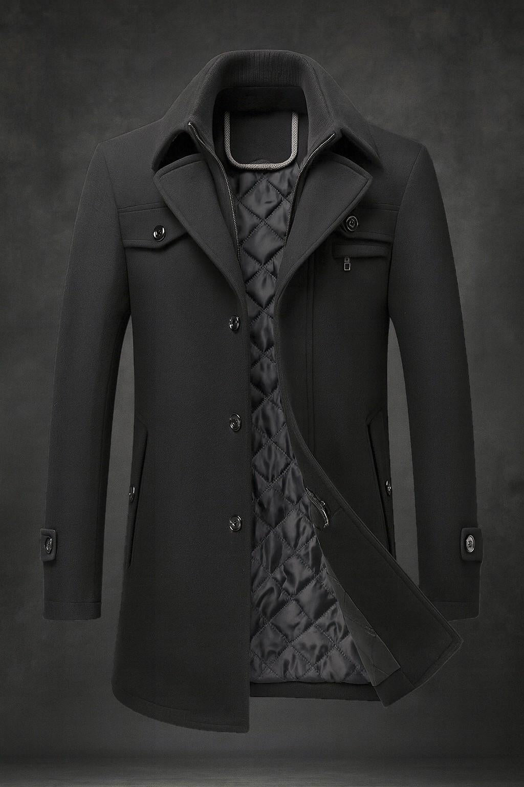 Fairmont Wool Coat: Timeless Style & Warmth