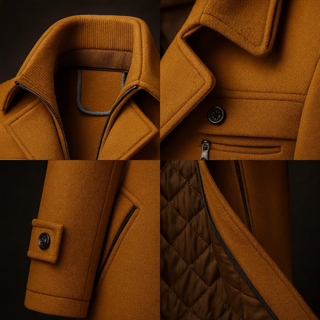 Fairmont Wool Coat: Timeless Style & Warmth