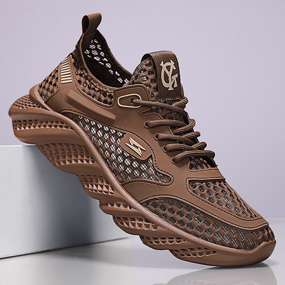 Perforated Mesh Sneakers