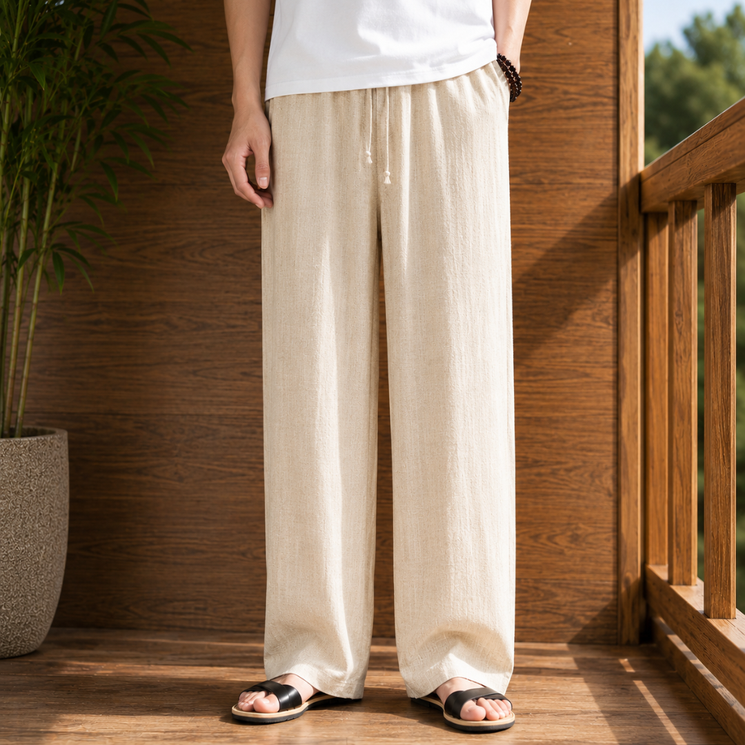 Breathable Relaxed-Fit Pants