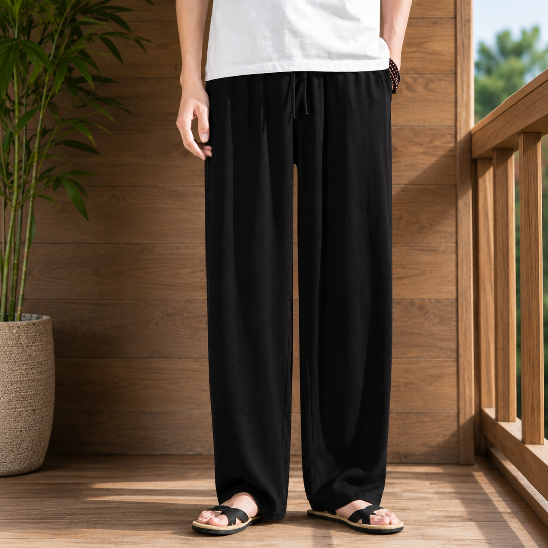 Breathable Relaxed-Fit Pants