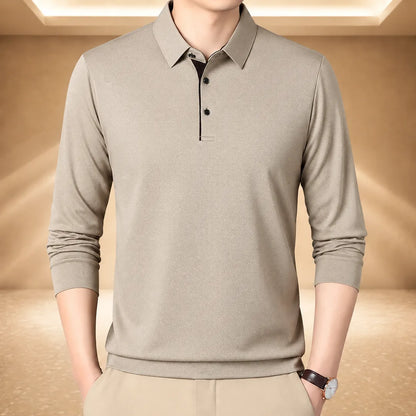 Button-Up Polo Shirt