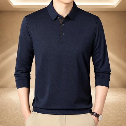 Button-Up Polo Shirt