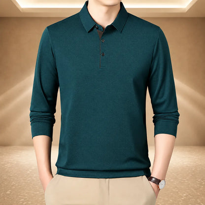 Button-Up Polo Shirt