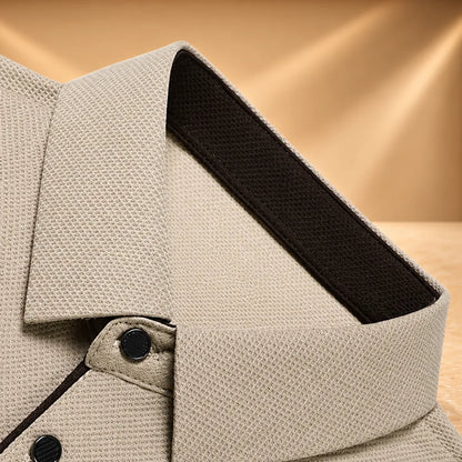 Button-Up Polo Shirt