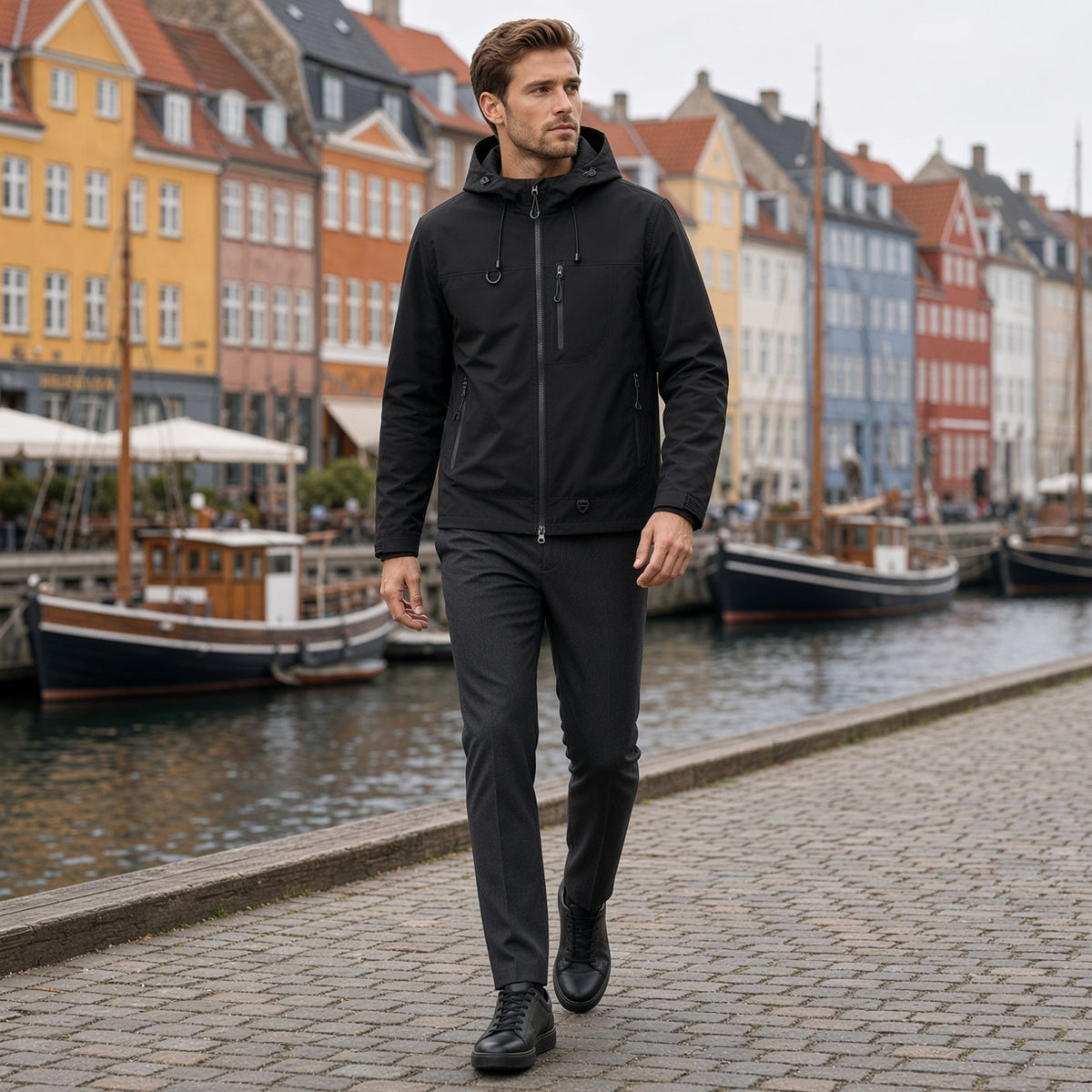 Waterproof Utility Jacket – Versatile All-Weather Outerwear