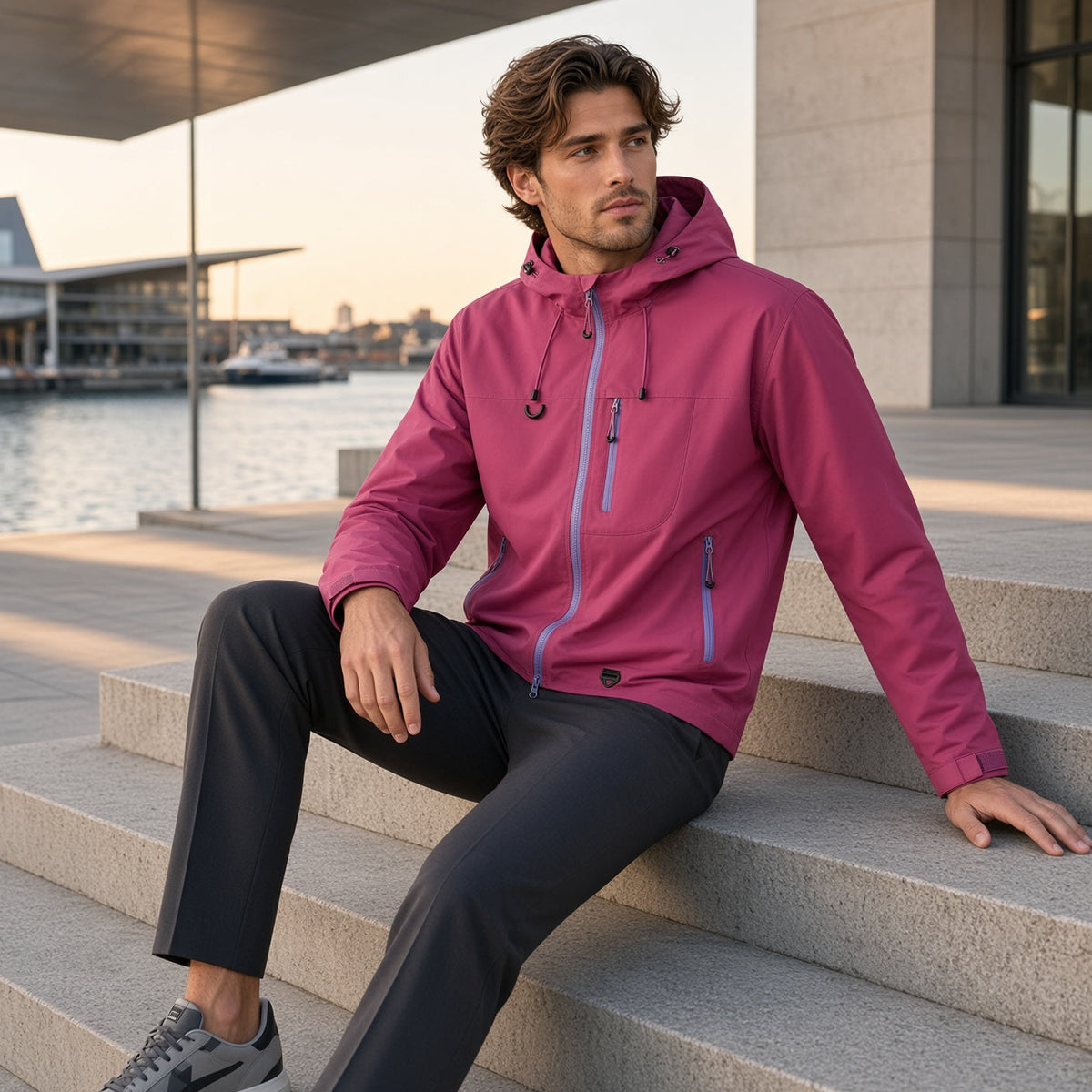 Waterproof Utility Jacket – Versatile All-Weather Outerwear