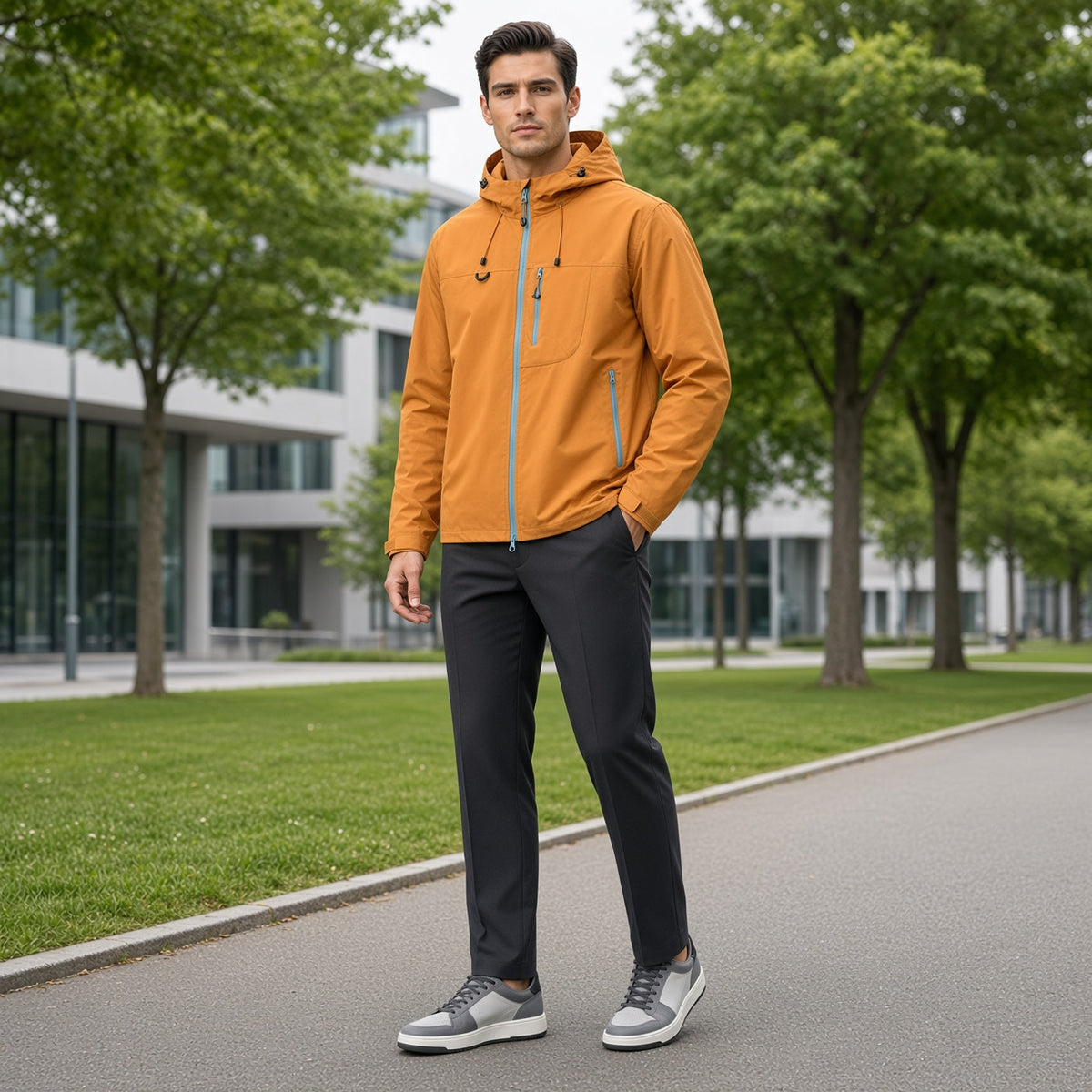 Waterproof Utility Jacket – Versatile All-Weather Outerwear
