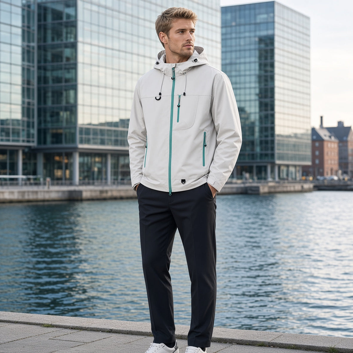 Waterproof Utility Jacket – Versatile All-Weather Outerwear