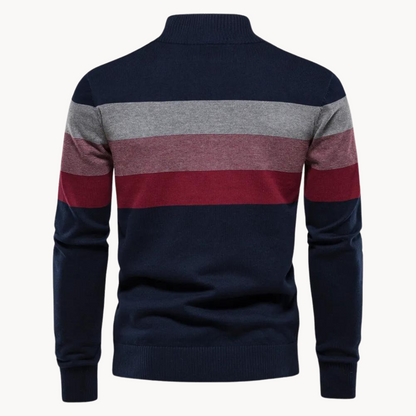 Burk Stylish Quarter-Zip Sweater