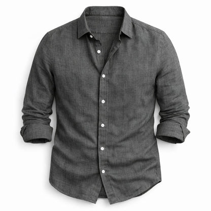Matteo Linen Shirt - Lightweight, Breathable Comfort for Everyday Style