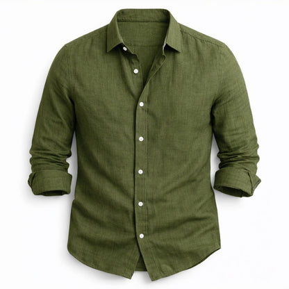 Matteo Linen Shirt - Lightweight, Breathable Comfort for Everyday Style