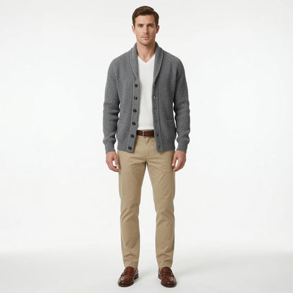 JERALD Classic Laple Cardigan