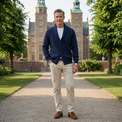 JERALD Classic Laple Cardigan