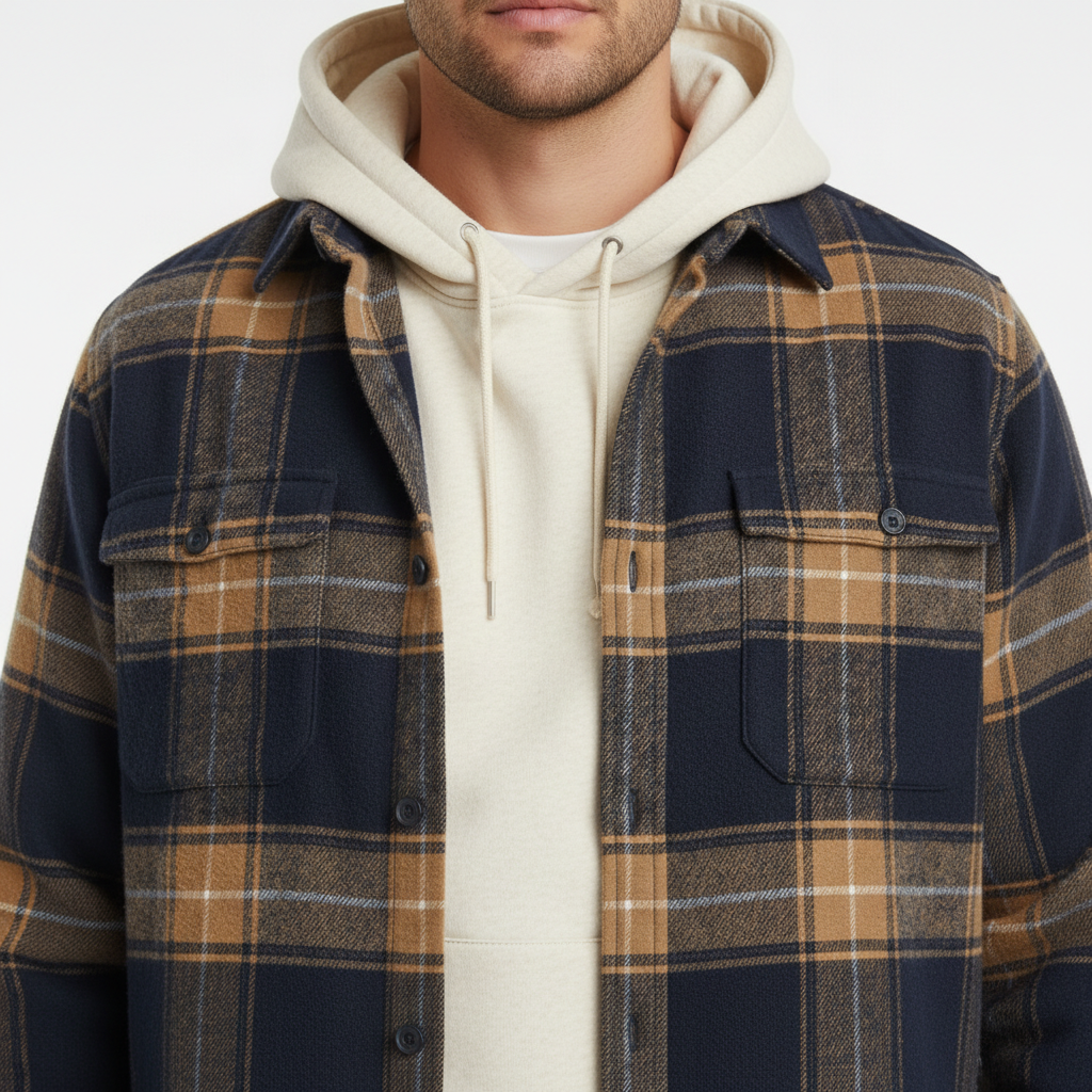 Rothwell Premium Cotton Flannel Shirt