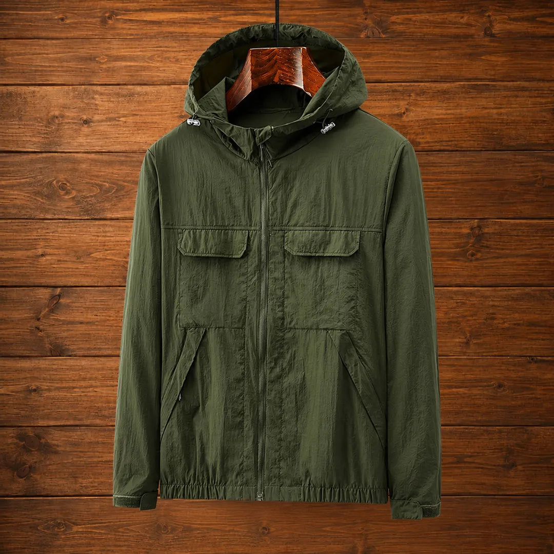Ultralight Hooded Windbreaker Jacket