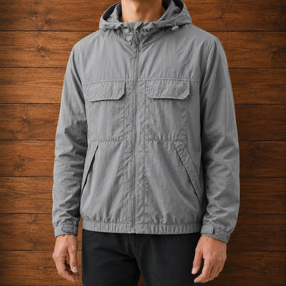Ultralight Hooded Windbreaker Jacket