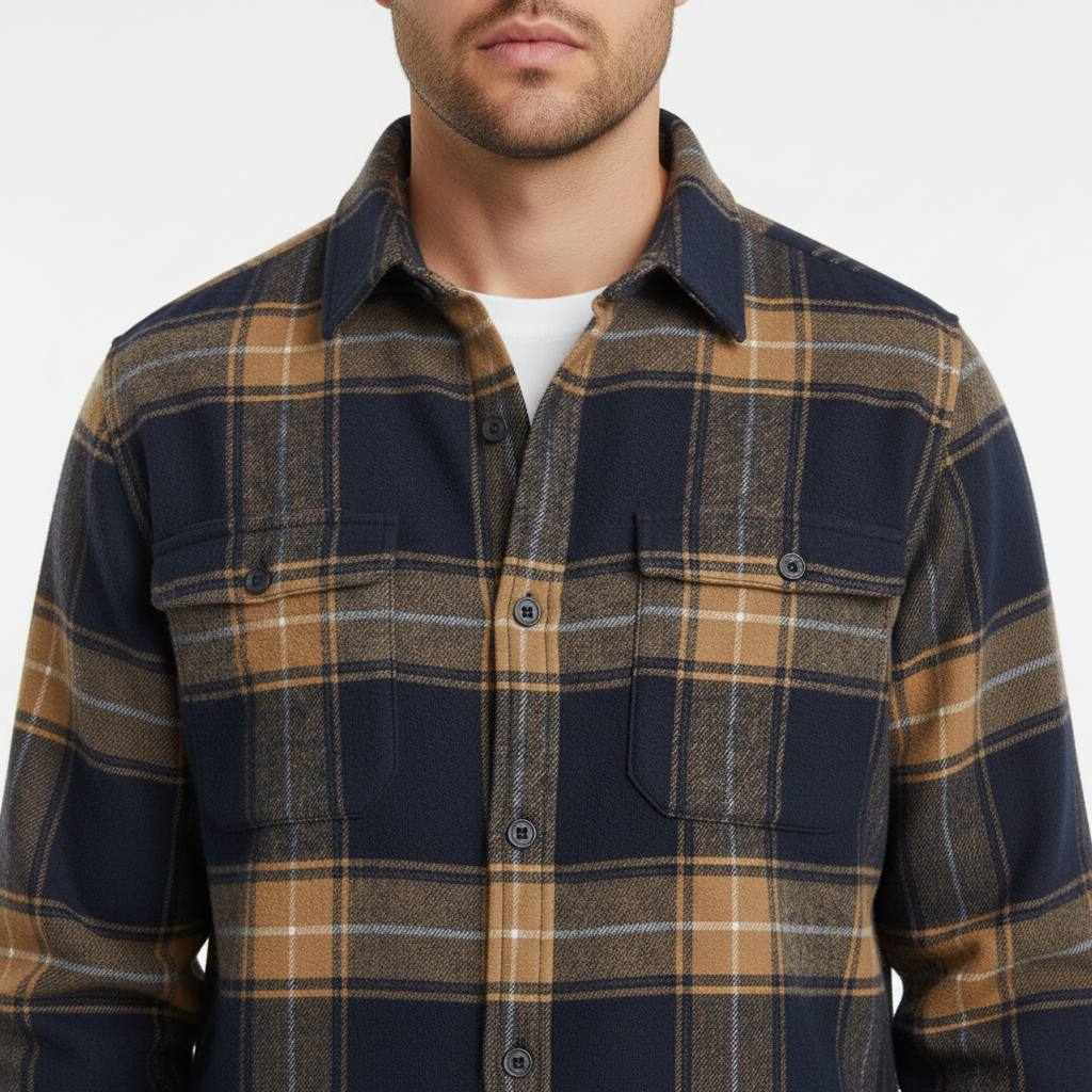 Rothwell Premium Cotton Flannel Shirt