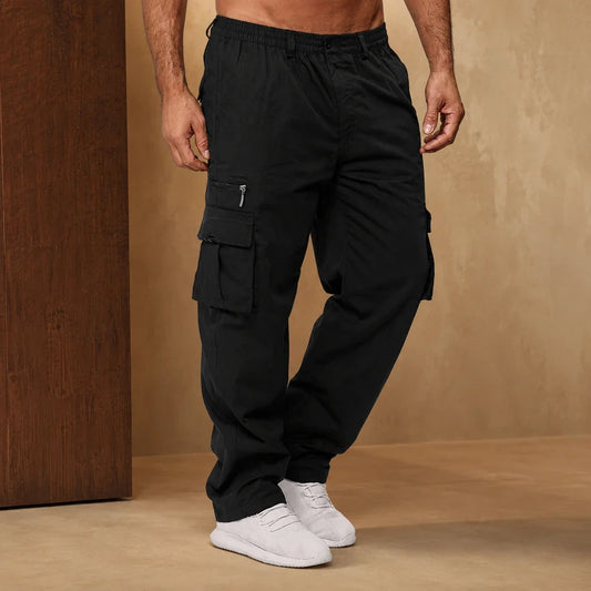 Cargo Pants with Stylish Utility Pockets