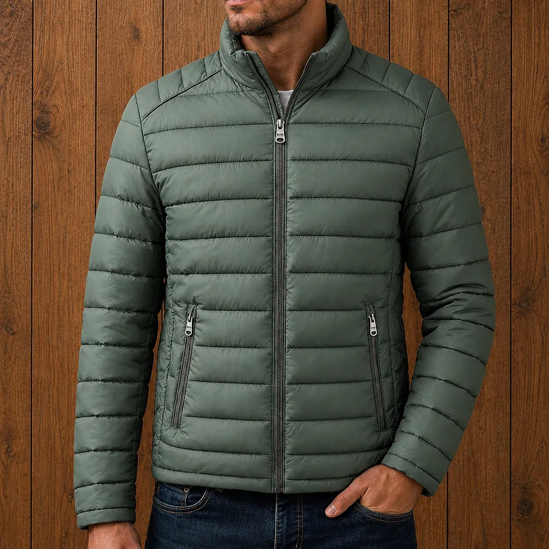 Modern Quilted Puffer Jacket for Effortless Warmth and Style