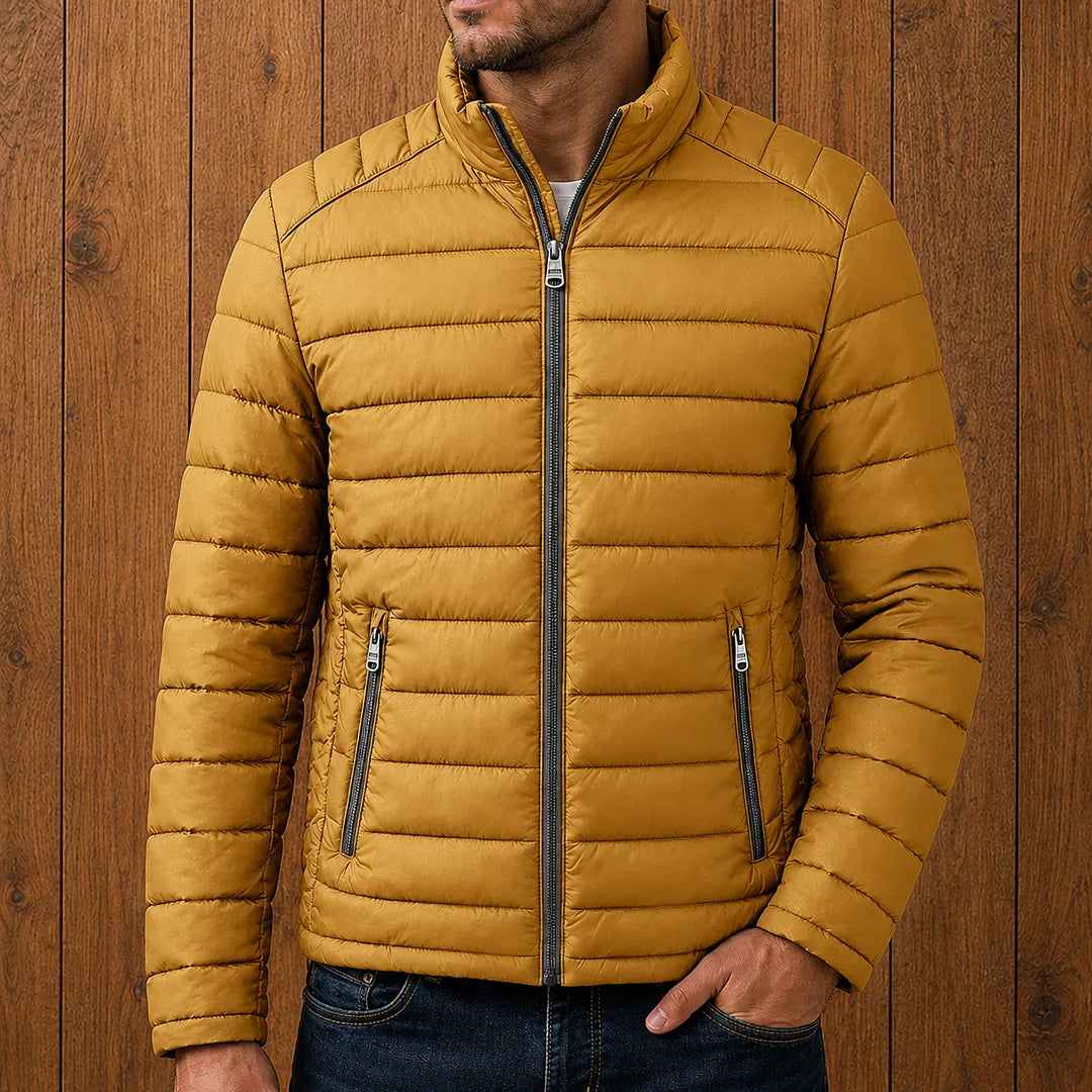 Modern Quilted Puffer Jacket for Effortless Warmth and Style