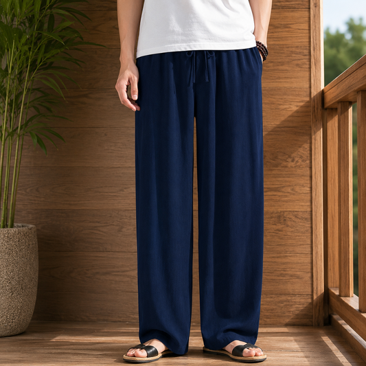 Breathable Relaxed-Fit Pants