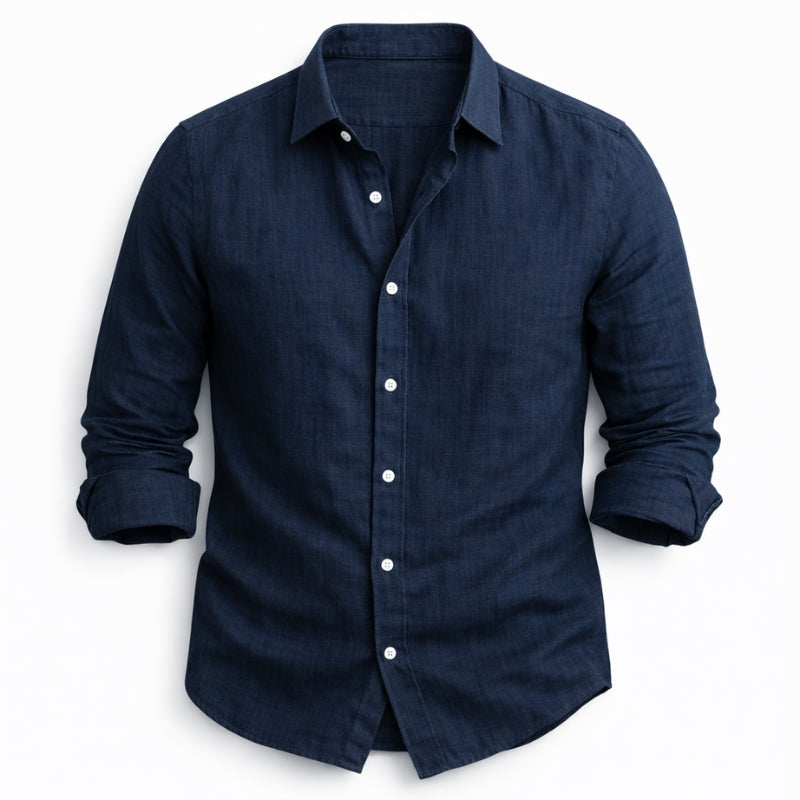 Matteo Linen Shirt - Lightweight, Breathable Comfort for Everyday Style