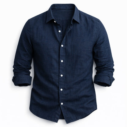 Matteo Linen Shirt - Lightweight, Breathable Comfort for Everyday Style