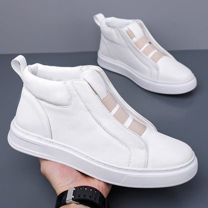 Lucente Leather Sneakers – Stylish Comfort for Every Step