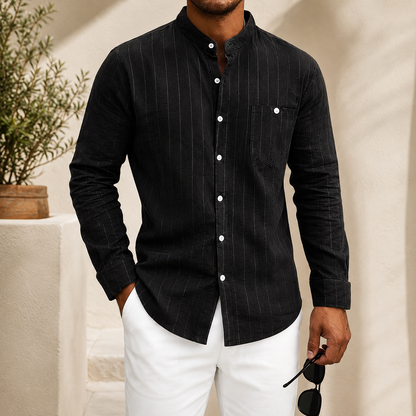 Reedham Linen Shirt – Crisp, Breathable Linen for Everyday Style