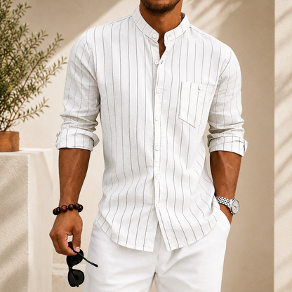 Reedham Linen Shirt – Crisp, Breathable Linen for Everyday Style