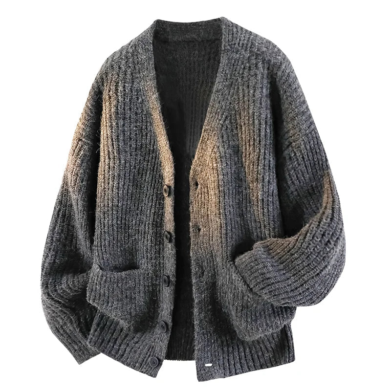 Nathaniel | Relaxed-Fit V-Neck Cardigan