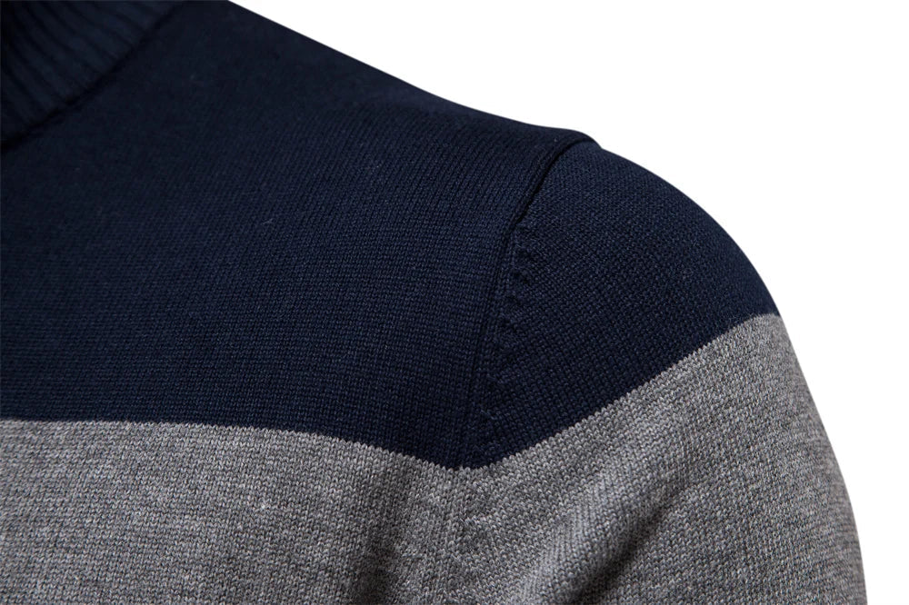 Burk Stylish Quarter-Zip Sweater