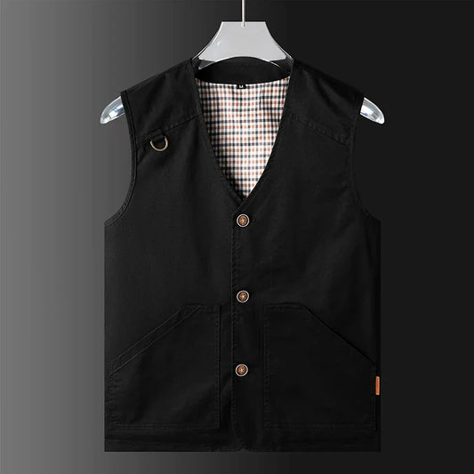 Cotton Utility Vest