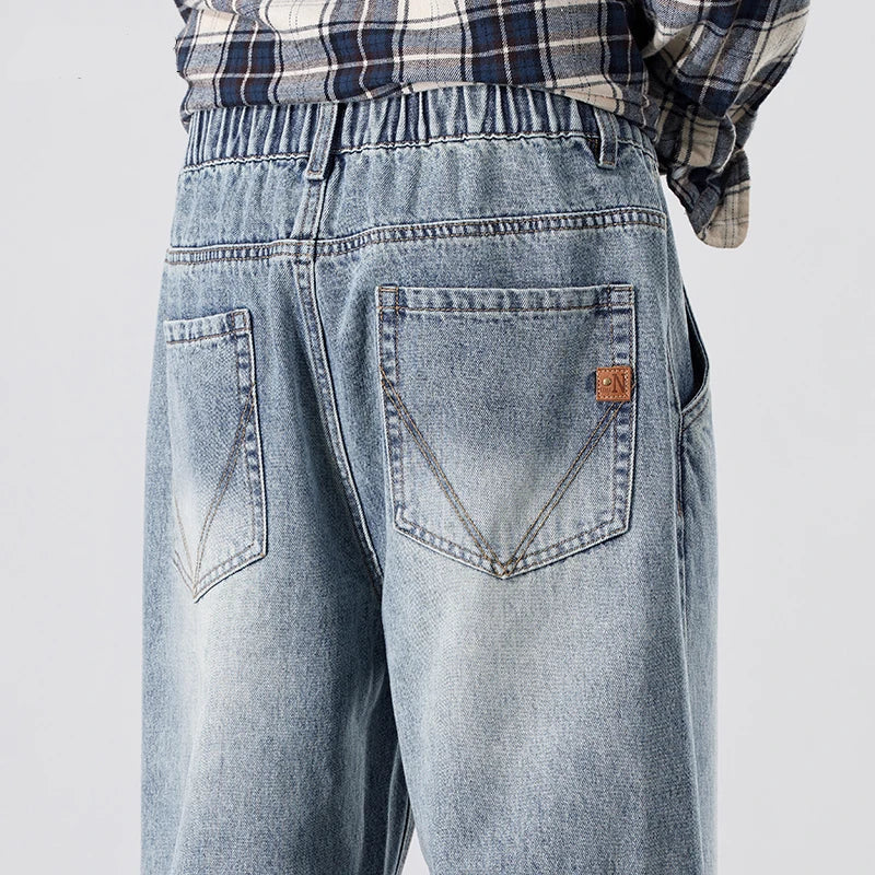 Grant Wide-Leg Denim Jeans