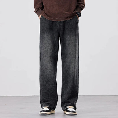 Grant Wide-Leg Denim Jeans