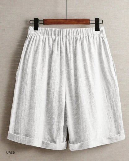 Linen Rose Shorts