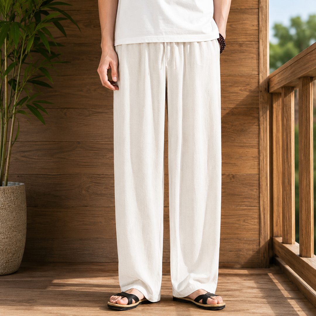 Breathable Relaxed-Fit Pants