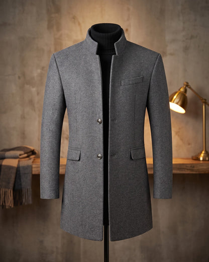 Sergio Premium Wool Overcoat