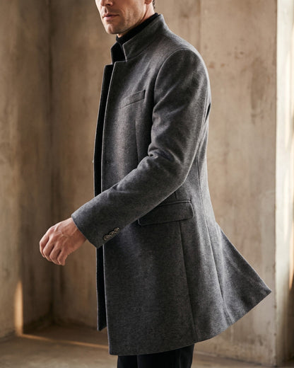 Sergio Premium Wool Overcoat