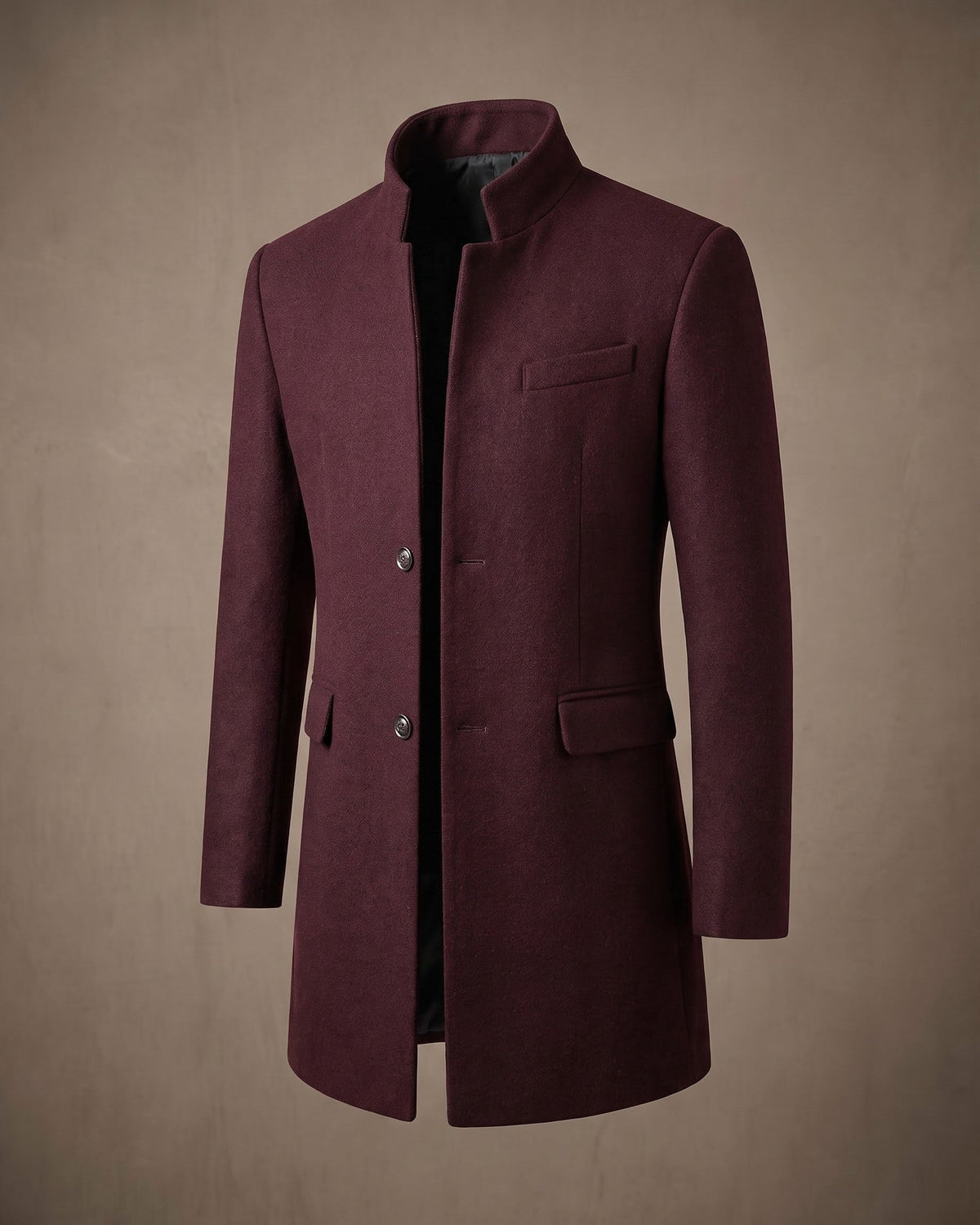 Sergio Premium Wool Overcoat