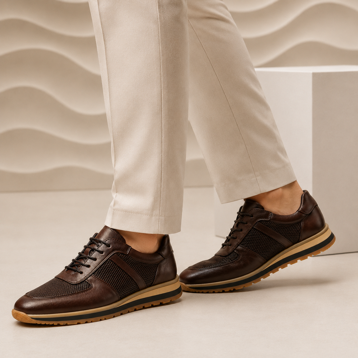 Marciano Premium Cowhide Leather Sneakers