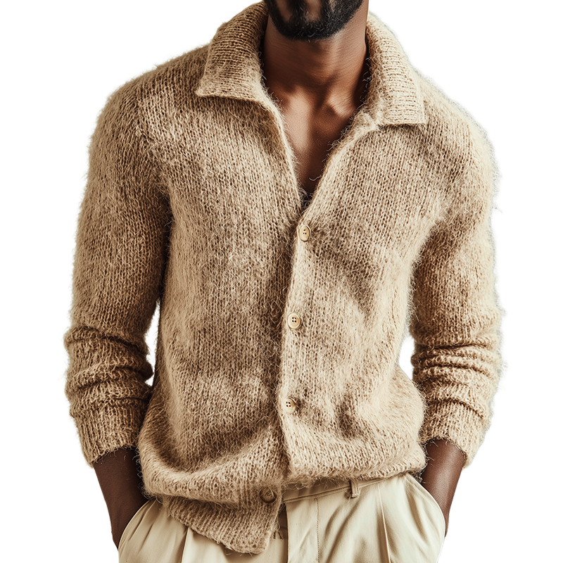 Gideon Textured Knit Cardigan